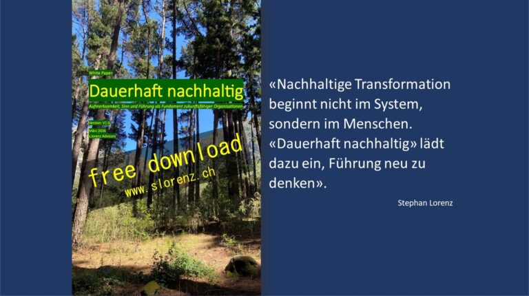 Dauerhaft nachhaltig